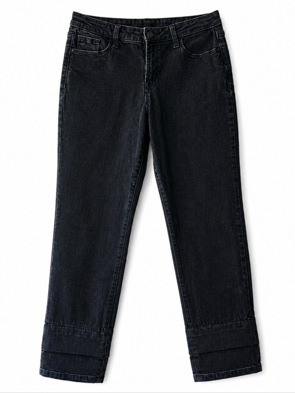 •Old Navy Women's Power Slim Straight Mid Rise Jeans